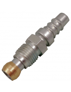 Conexión recta poliamida espiga 6 mm