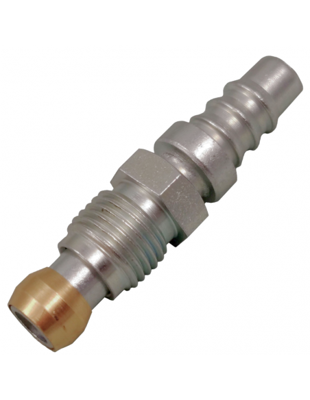 Conexión recta poliamida espiga 6 mm