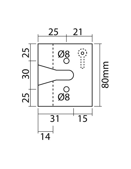 Mecanismo interior cerradura Tractor Massey Ferguson S/300 Izq. 3476171M1