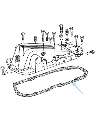 Junta tapa elevador John Deere T21641