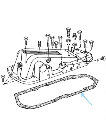 Junta tapa elevador John Deere T21641
