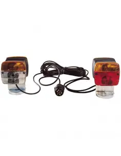 Juego doble pilotos magnéticos intercambiables 7,5 x 2,5 mm