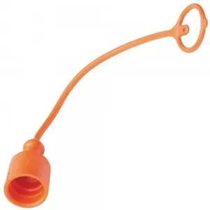 Tapón azul hembra para enchufe macho 1/2".