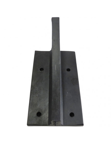 Taco apoyo abanico en T 180x100 máquina de almendras