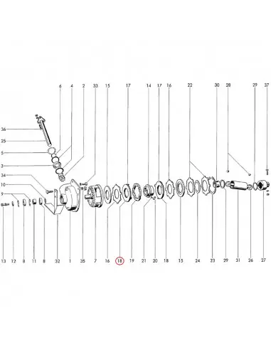 Ferodo recogedor pick up empacadora Welger 0910899300