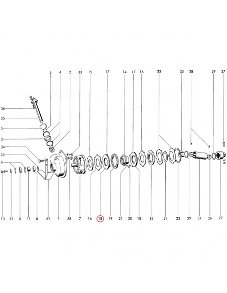 Ferodo recogedor pick up empacadora Welger 0910899300
