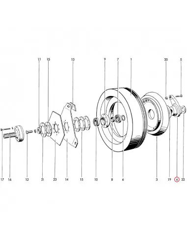 Porta fusibles empacadora Welger 1116140233