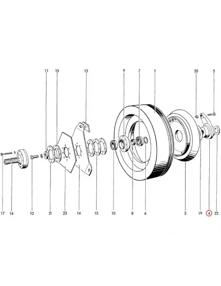 Porta fusibles empacadora Welger 1116140233