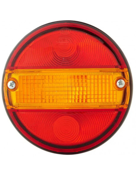 Pasta tulipa piloto trasero redondo tractor Fendt