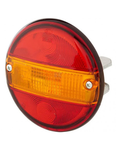 Pasta tulipa piloto trasero redondo tractor Fendt