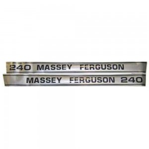 Juego de Pegatinas Massey Ferguson 240