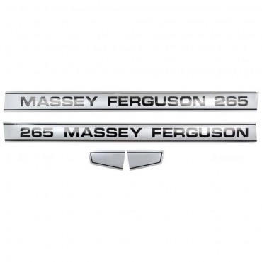 Juego de Pegatinas Massey Ferguson 265