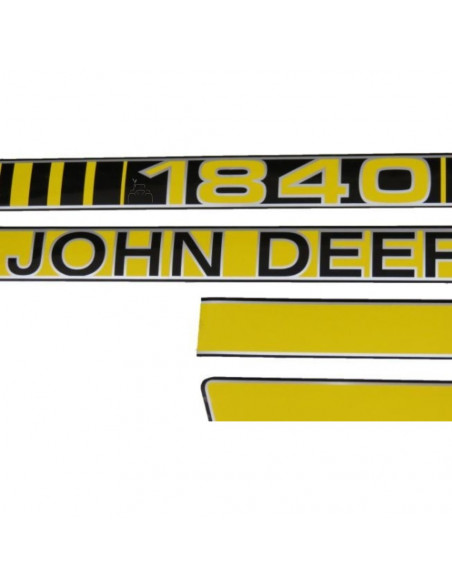 Juego de pegatinas John Deere 1840