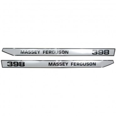 Juego de Pegatinas Massey Ferguson 398 - 3900323M92