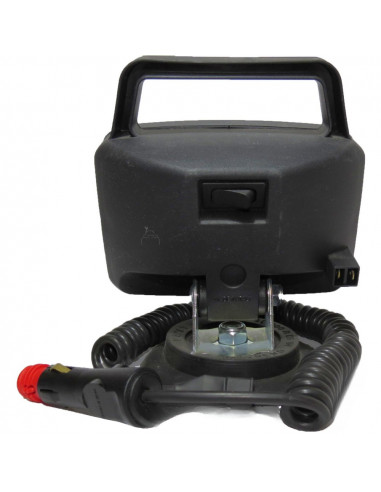 Foco luz labor magnético 12v con cable