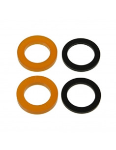 Juego gomas eje flexible barra 25 mm