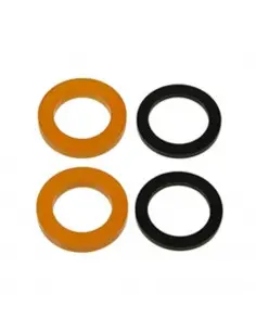 Juego gomas eje flexible barra 25 mm