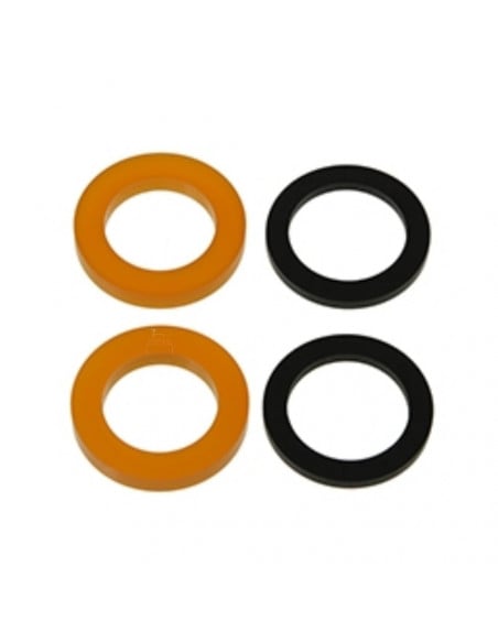 Juego gomas eje flexible barra 25 mm