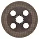 Disco de freno versión carbón tractor Case, Fendt, Ford y New Holland 14 Estrías Ø 326 mm 87516068