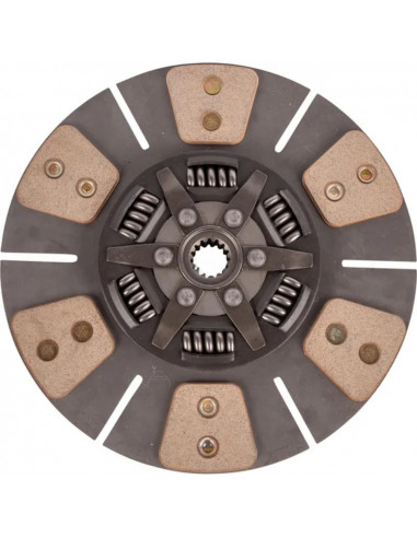Disco de Embrague Principal Ø 280 mm 15z Tractores John Deere Series Antigua