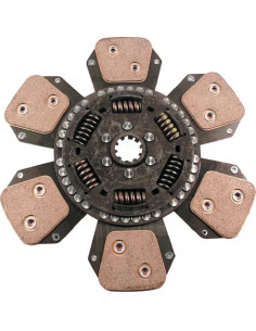 Disco de Embrague Principal Ø 327 mm 10z Tractores John Deere 3650, 3055 y 3255