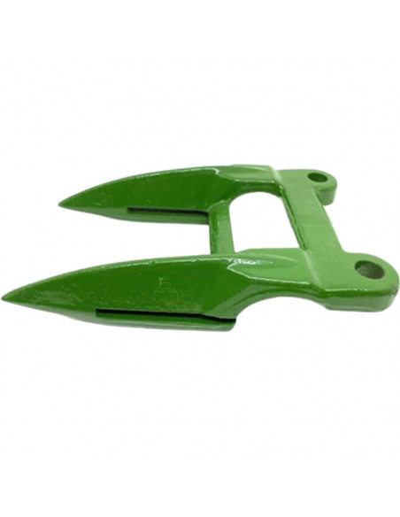 Dedo doble de forja cosechadora Massey Ferguson, John Deere