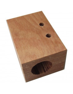 Taco madera sacudidor 2 Agujeros 76 x 114 Ø 38 mm cosechadora John Deere