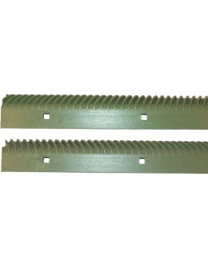 Juego barras cilindro 1300 mm 6 taladros redondos cosechadora John Deere