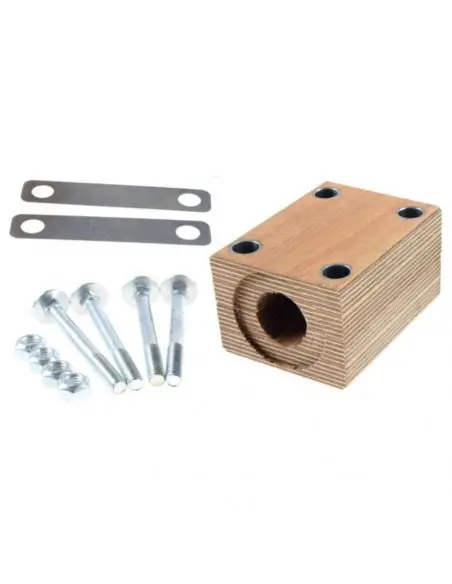 Taco madera sacudidor completo  105 x 61 x 80mm Ø 30 mm cosechadora Claas