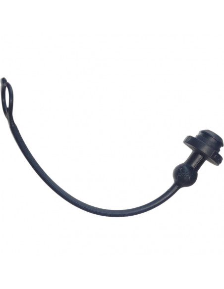 Tapón macho para enchufe 3/8" hembra negro
