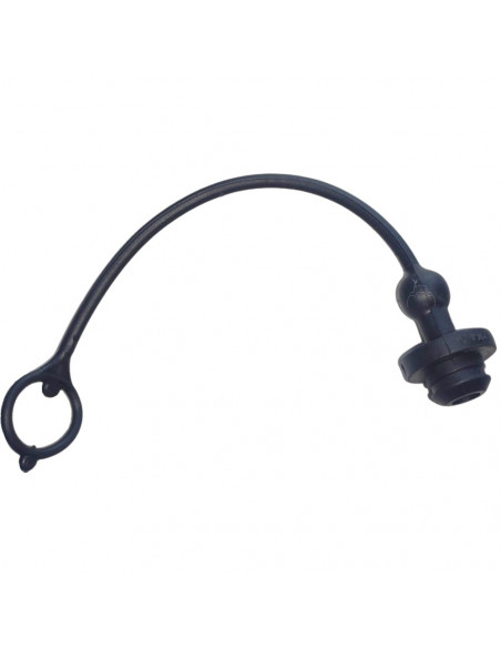 Tapón macho para enchufe 3/8" hembra negro