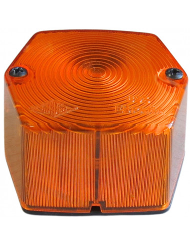 Piloto naranja ámbar hexagonal Rinder 895