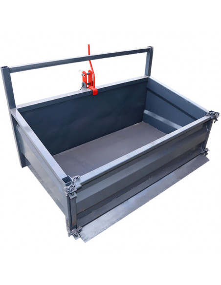 Cajón de transporte basculante modelo AVAC