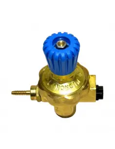 Regulador presión oxígeno rosca derechas