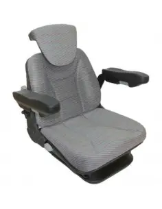 Asiento supensión neumática RM62210 tela Gris