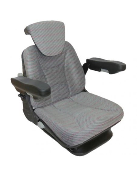 Asiento supensión neumática RM62210 tela Gris