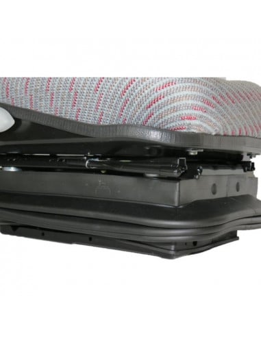 Asiento supensión neumática RM62210 tela Gris