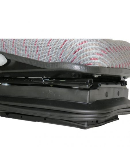 Asiento supensión neumática RM62210 tela Gris