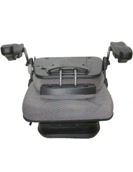 Asiento supensión neumática RM62210 tela Gris