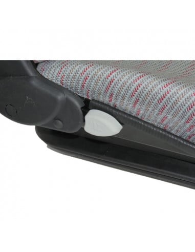 Asiento supensión neumática RM62210 tela Gris