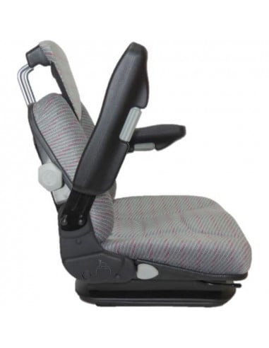 Asiento supensión neumática RM62210 tela Gris