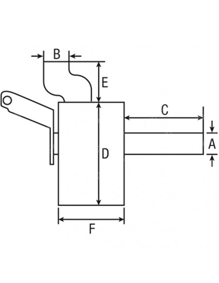 Silencioso escape tractor New Holland y Ford varios modelos