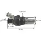 Calentador Antorcha para Motores Perkins, Sisu, Yanmar y Ford 893501M91