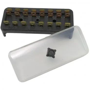 Caja portafusibles de 8 fusibles
