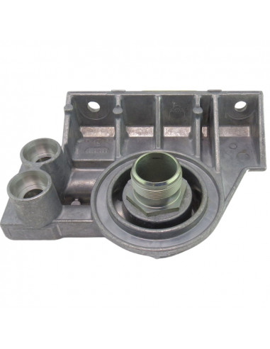 Soporte filtro de aceite motor John Deere RE503727