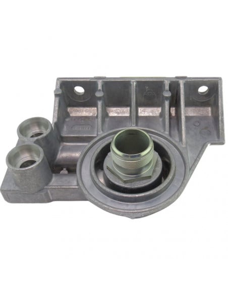 Soporte filtro de aceite motor John Deere RE503727