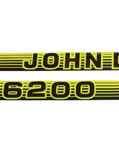 Juego de pegatinas John Deere 6200
