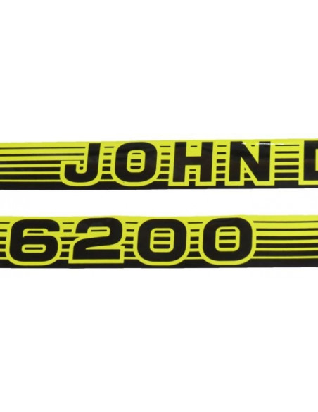 Juego de pegatinas John Deere 6200