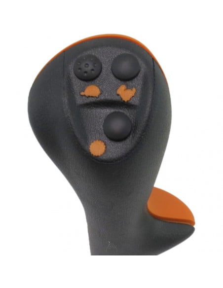 Empuñadura mango palanca velocidad liebre y tortuga