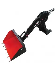 Pala trasera tractor hasta 1000 kg de elevación modelo MVSTP